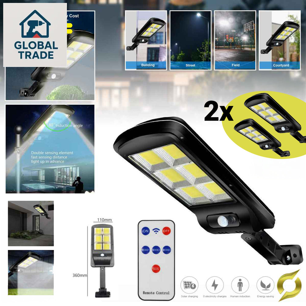 Solarna Ulična Lampa • 2 Komada