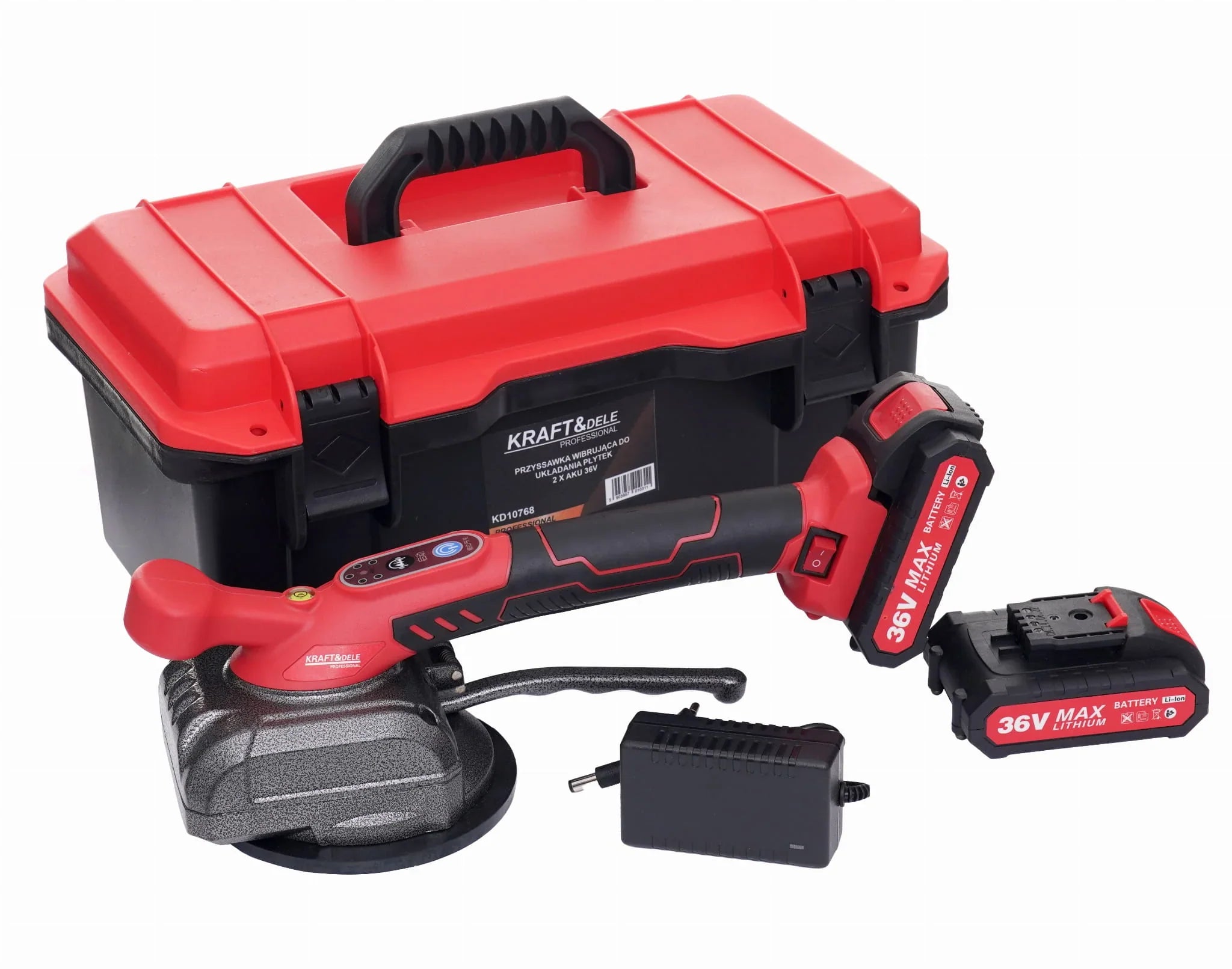 Akumulatorski Vakum za pločice s 2 Baterije 36V Kraft&Dele®