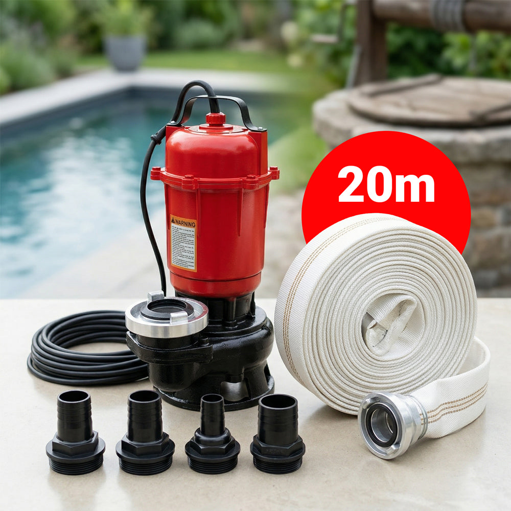 Potopna pumpa 2450W s Crijevom 20m | AquaDrain