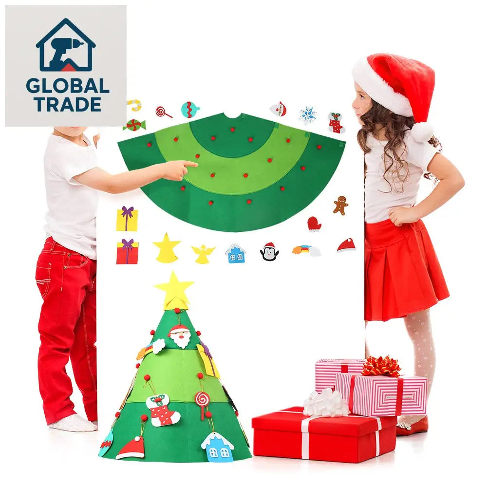 Božićno drvce od filca