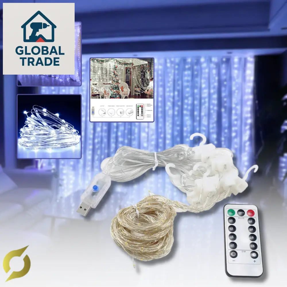 ČAROBNA LED ZAVJESA