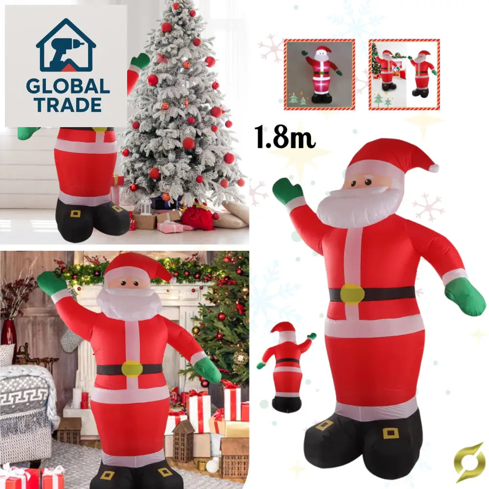 Djed božičnjak na napuhavanje