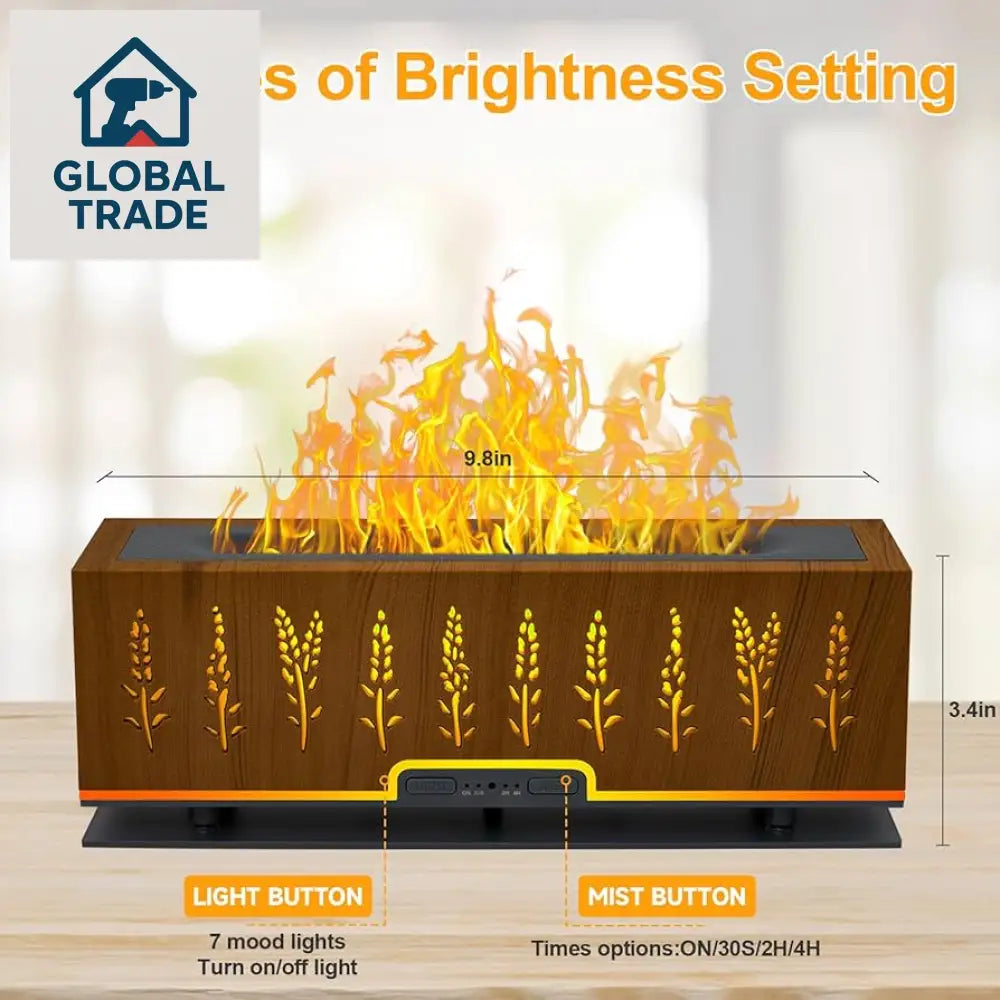 FLAME AROMA DIFUZOR S DALJINSKIM UPRAVLJANJEM