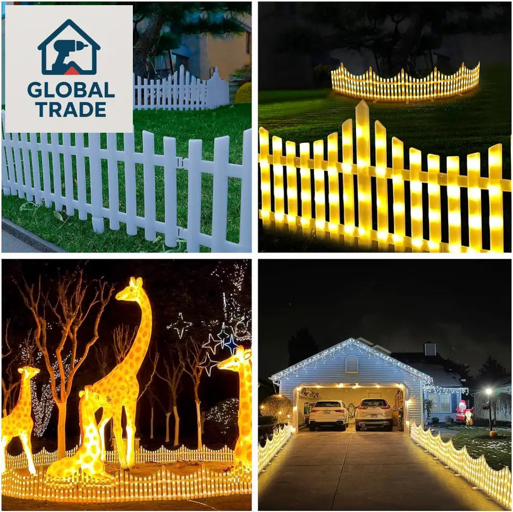 LED Božićna ograda