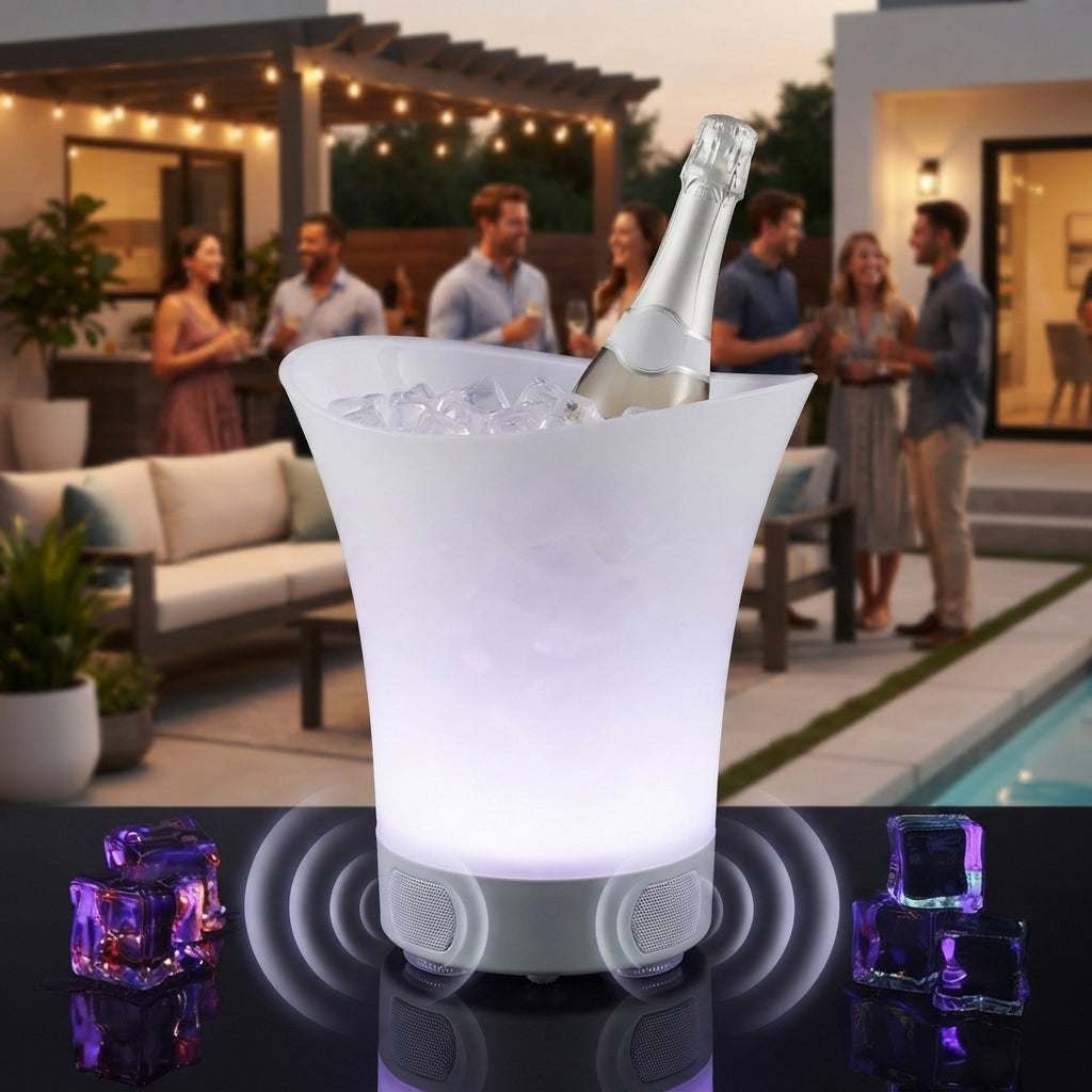 Premium LED posuda (7 L) sa zvučnikom