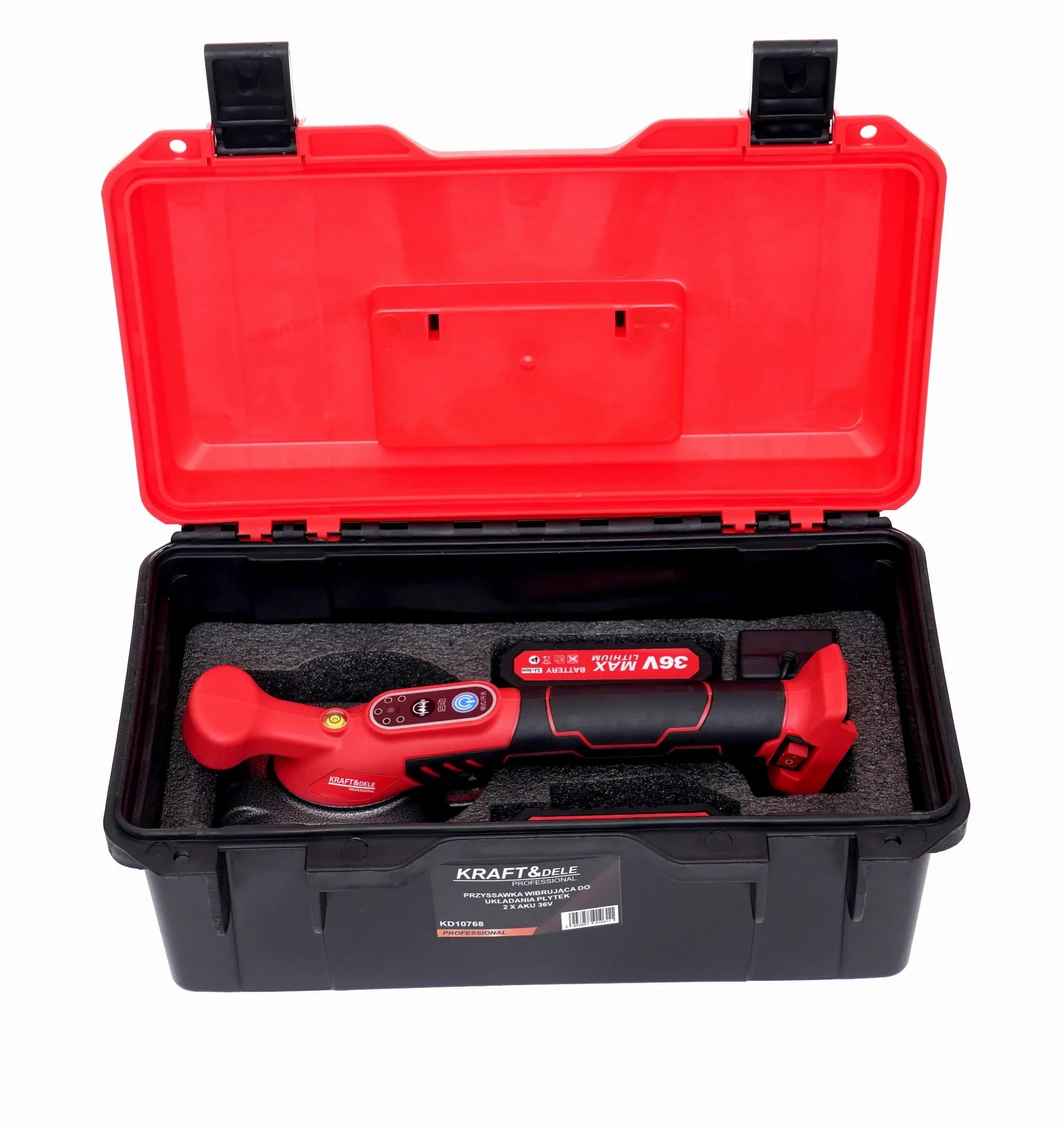 Akumulatorski Vakum za pločice s 2 Baterije 36V Kraft&Dele®