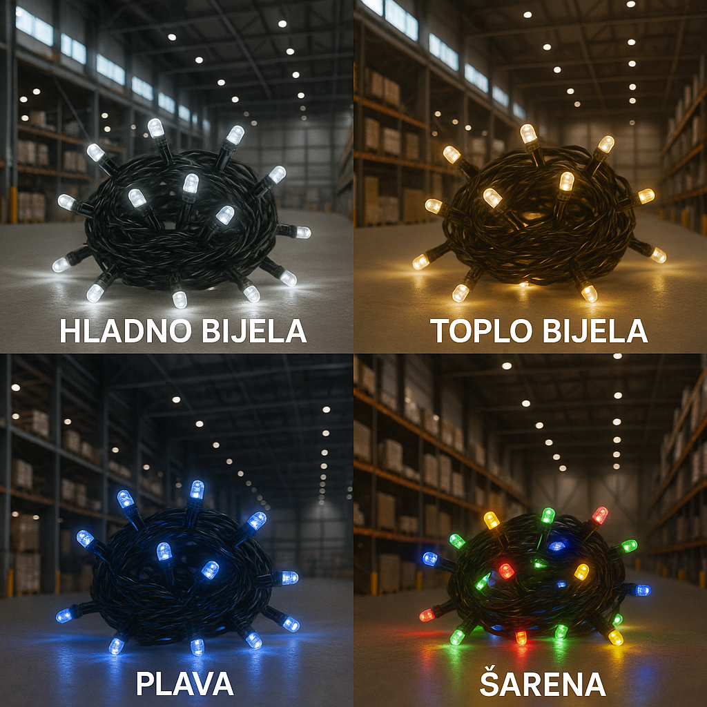 LED BOŽIĆNE LAMPICE