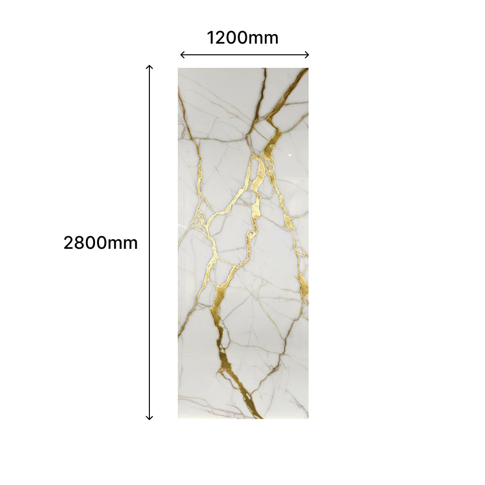 Dekorativni PVC Panel - Zlatni Mramor