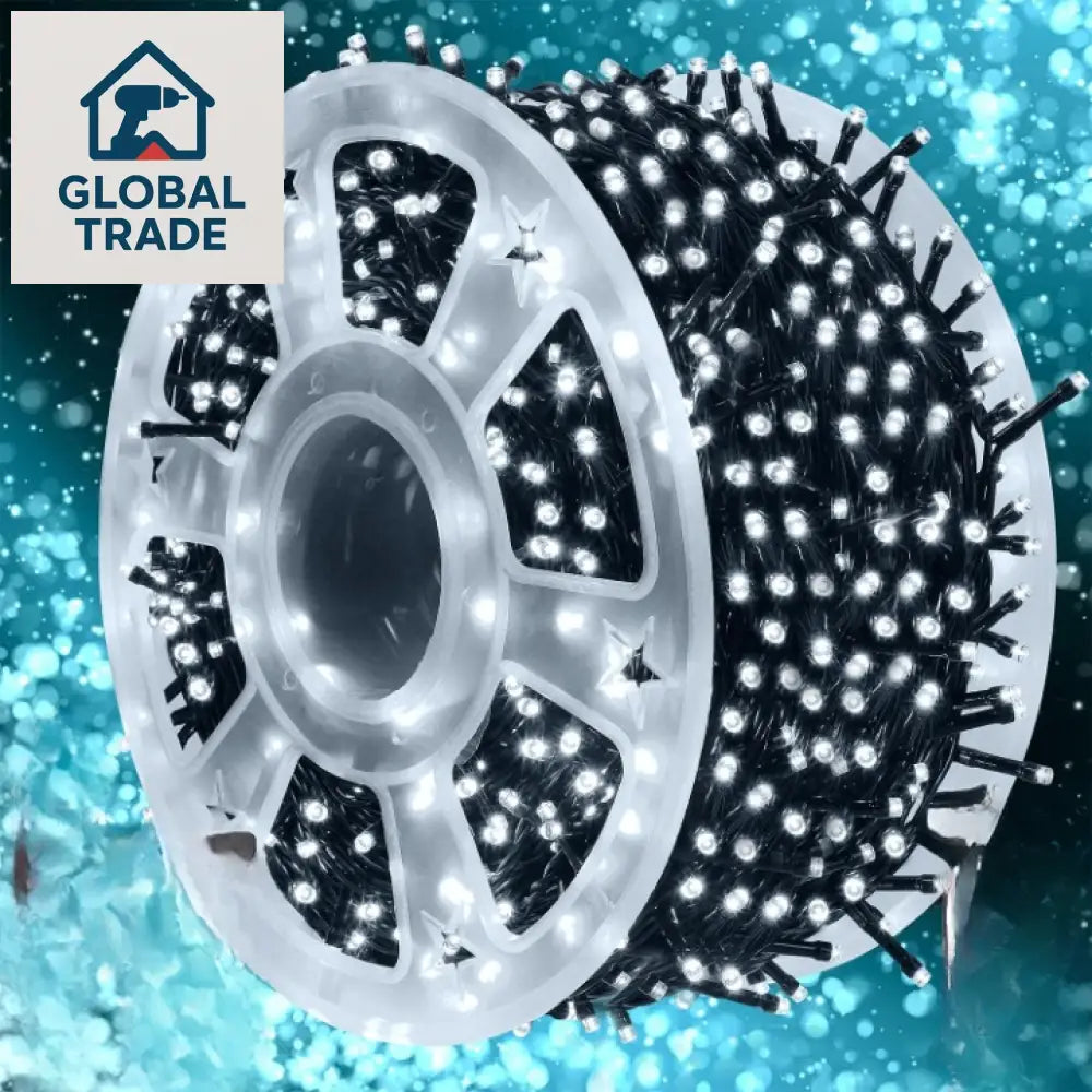 Božićne LED lampice - 50m/100m 100m / 1000 LED / bijela