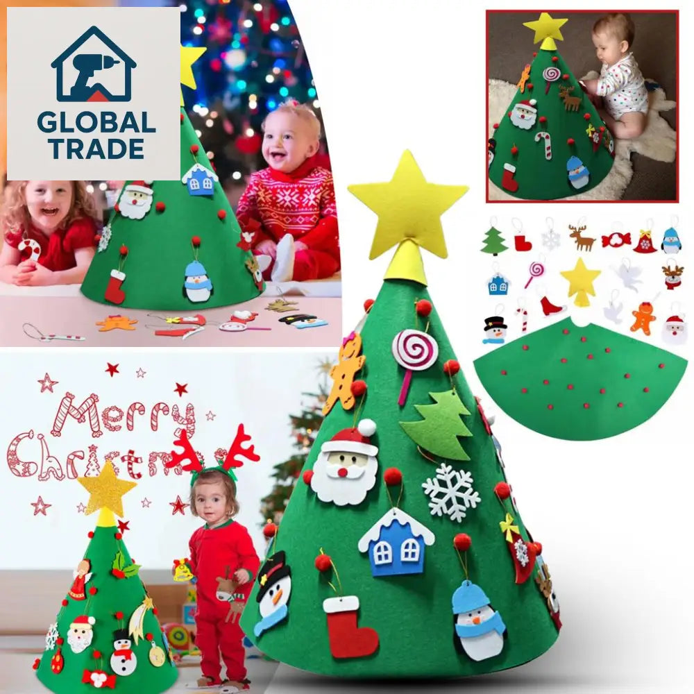 Božićno drvce od filca