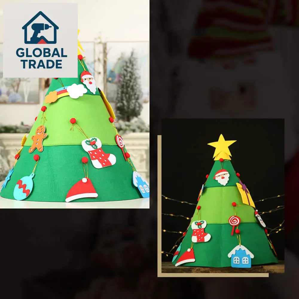 Božićno drvce od filca