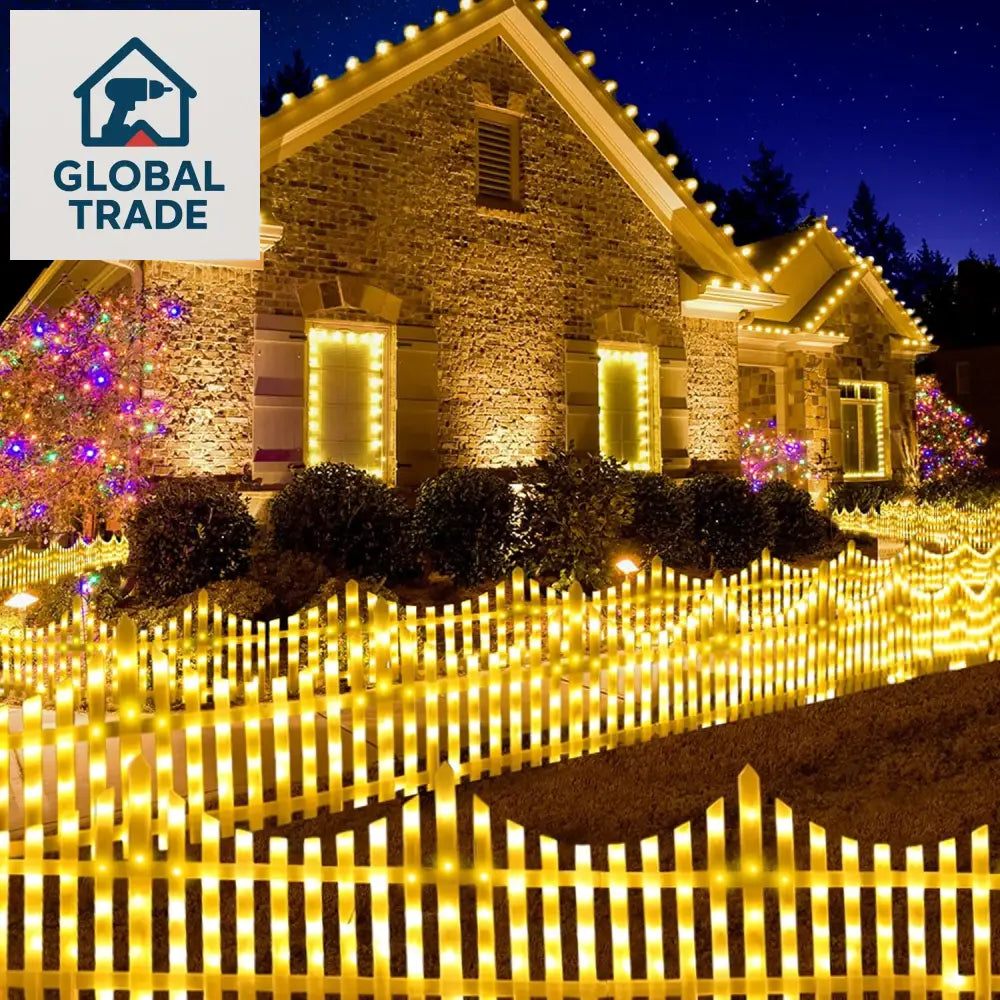 LED Božićna ograda