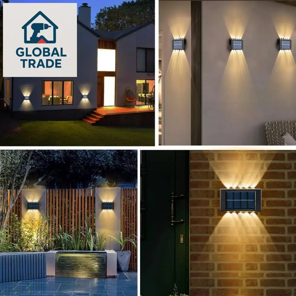 Solarne Zidne Lampe 2 Kom
