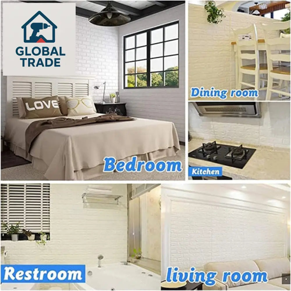 Zidne naljepnice s 3D izgledom 77x70 | 3DWALL